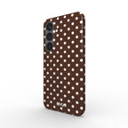 Chocolate Dots | Plonas Telefono Dėklas Podbase