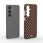 Chocolate Dots | Plonas Telefono Dėklas Podbase