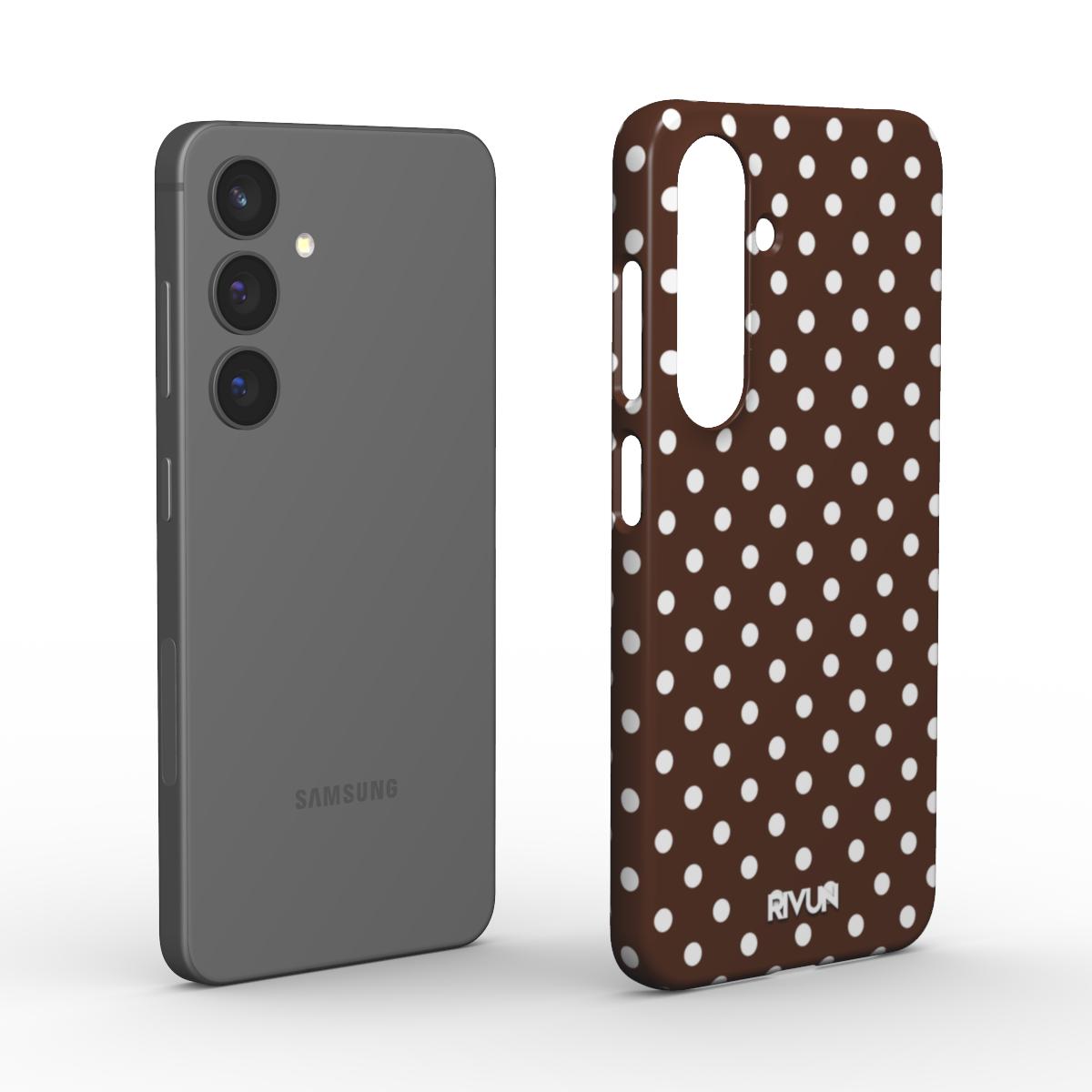 Chocolate Dots | Plonas Telefono Dėklas Podbase