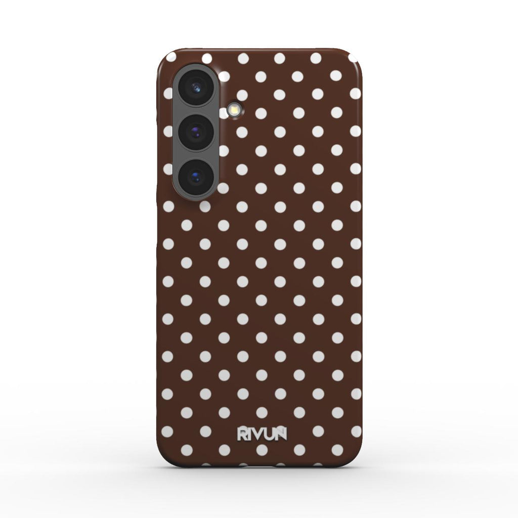 Chocolate Dots | Plonas Telefono Dėklas Podbase