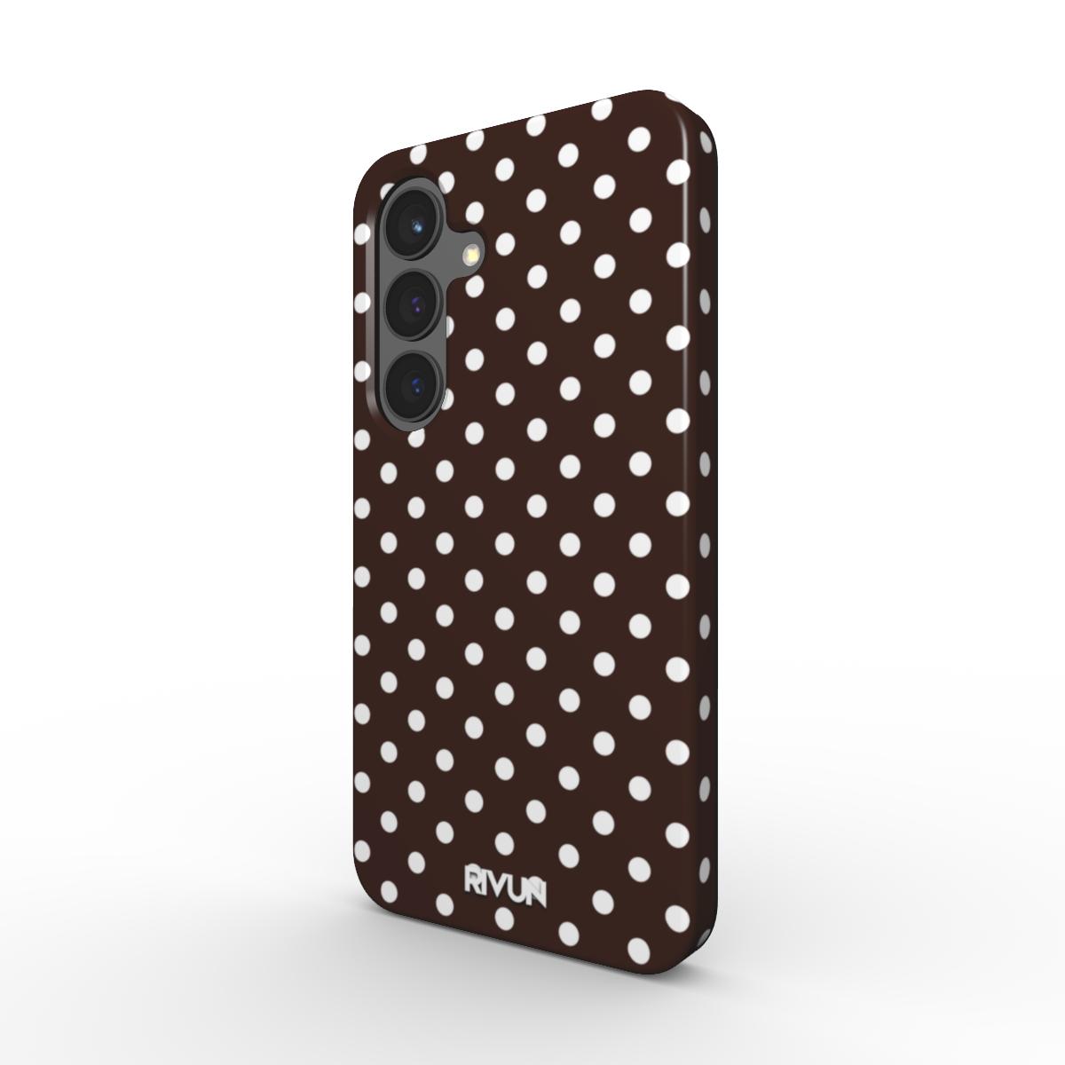 Dark Chocolate Dots | Saugus Telefono Dėklas Podbase