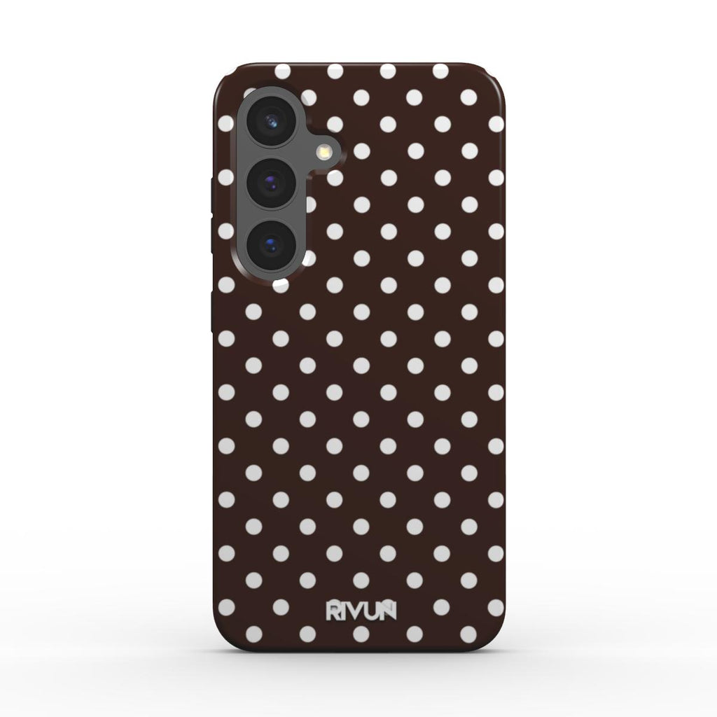 Dark Chocolate Dots | Saugus Telefono Dėklas Podbase