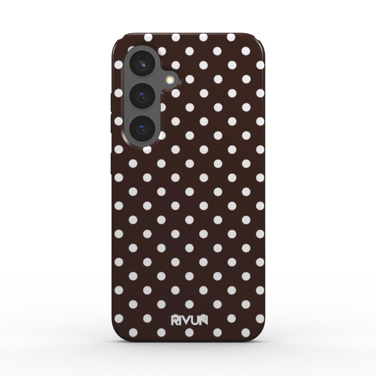 Dark Chocolate Dots | Saugus Telefono Dėklas Podbase