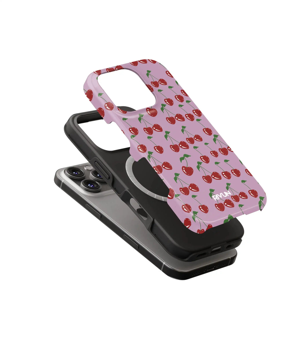 Cherries | Saugus MagSafe Telefono Dėklas Podbase