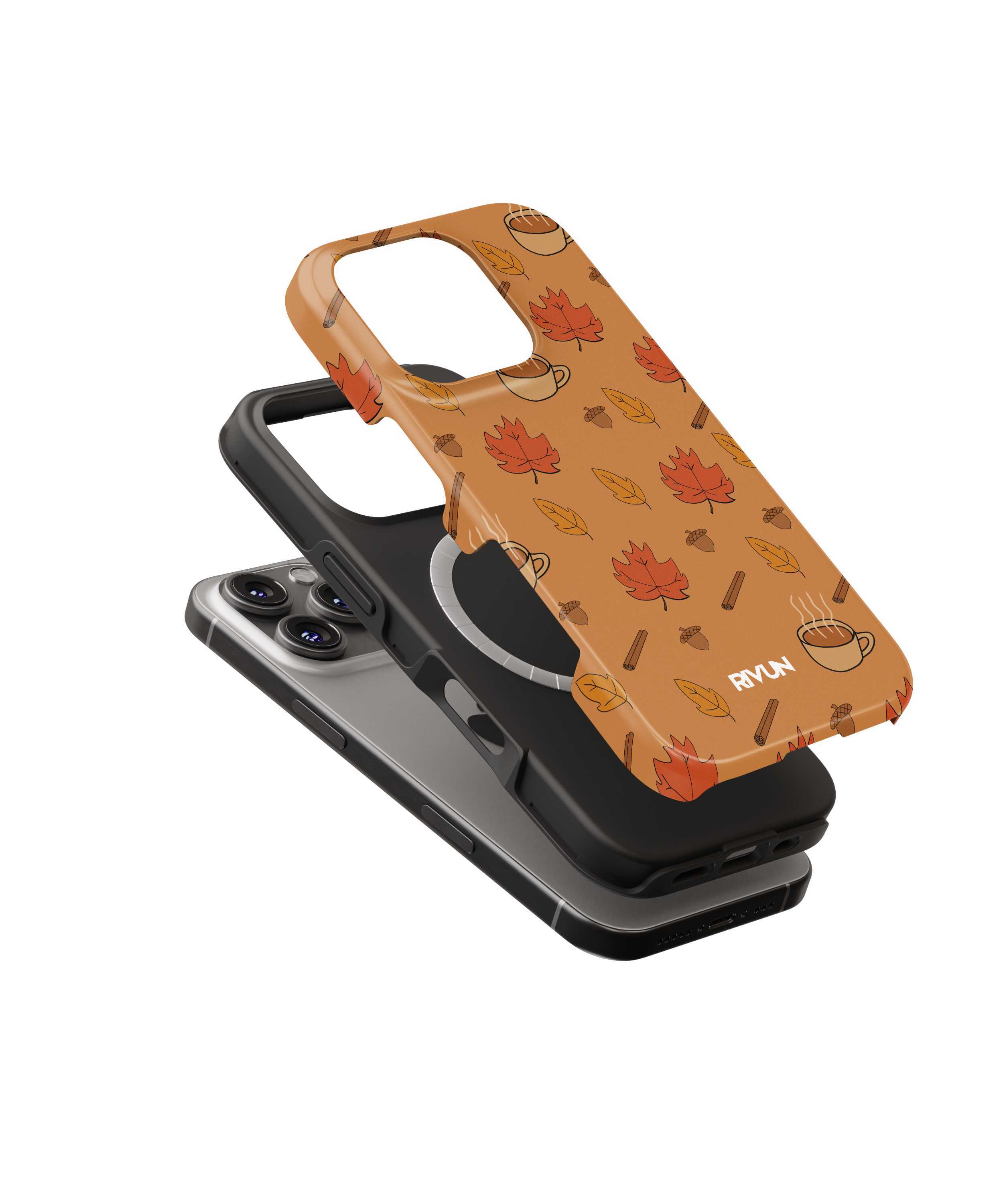 Fall Snuggle | Saugus MagSafe Telefono Dėklas Podbase