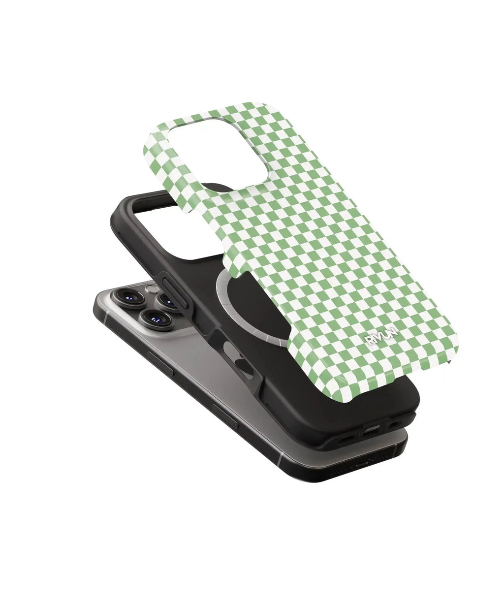 Verdant Grid | Saugus MagSafe Telefono Dėklas Podbase