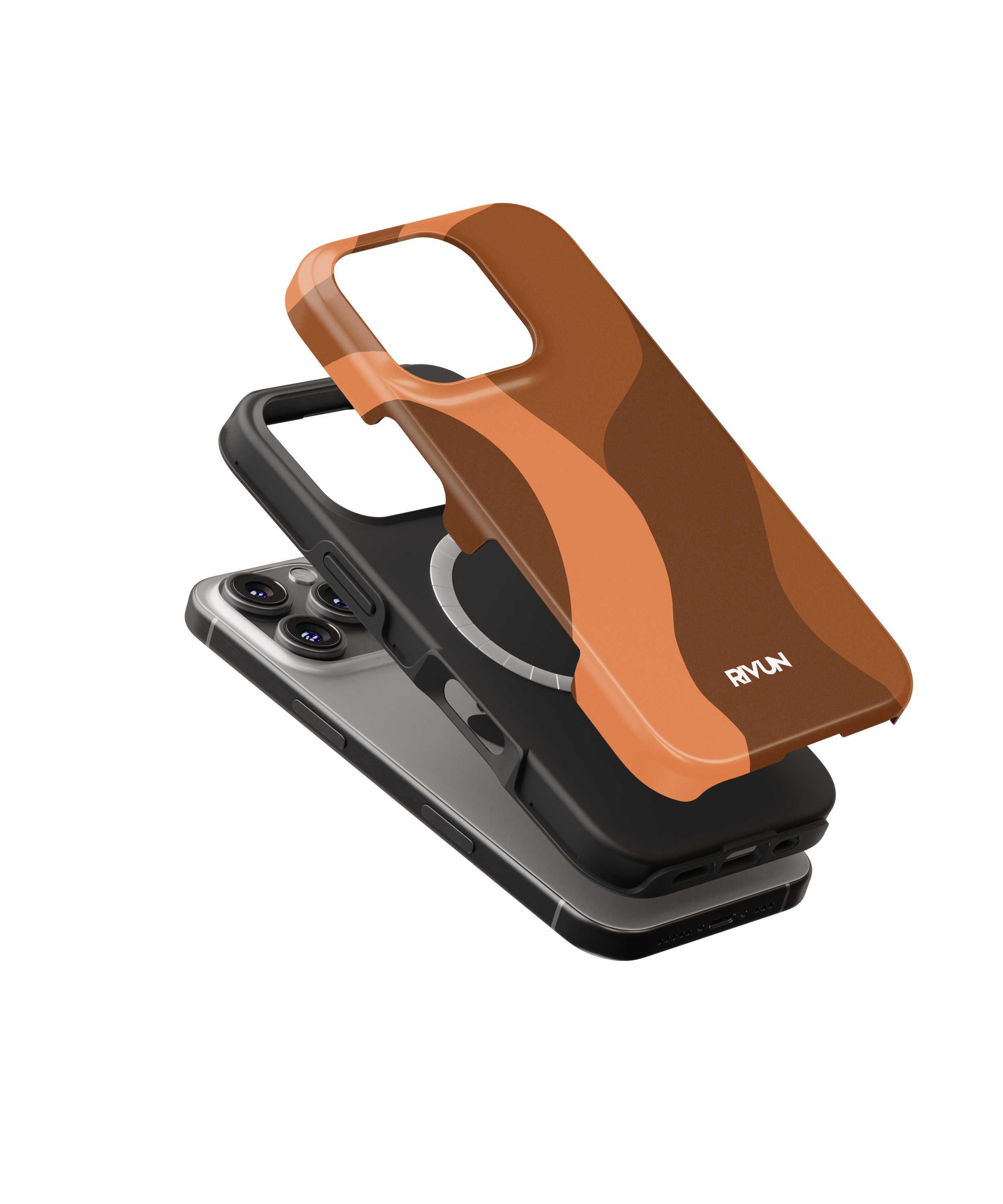 Fall Wave | Saugus MagSafe Telefono Dėklas Podbase